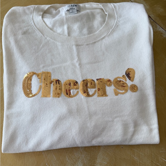 J. Crew Sweaters - J Crew Cheers teddie sweater